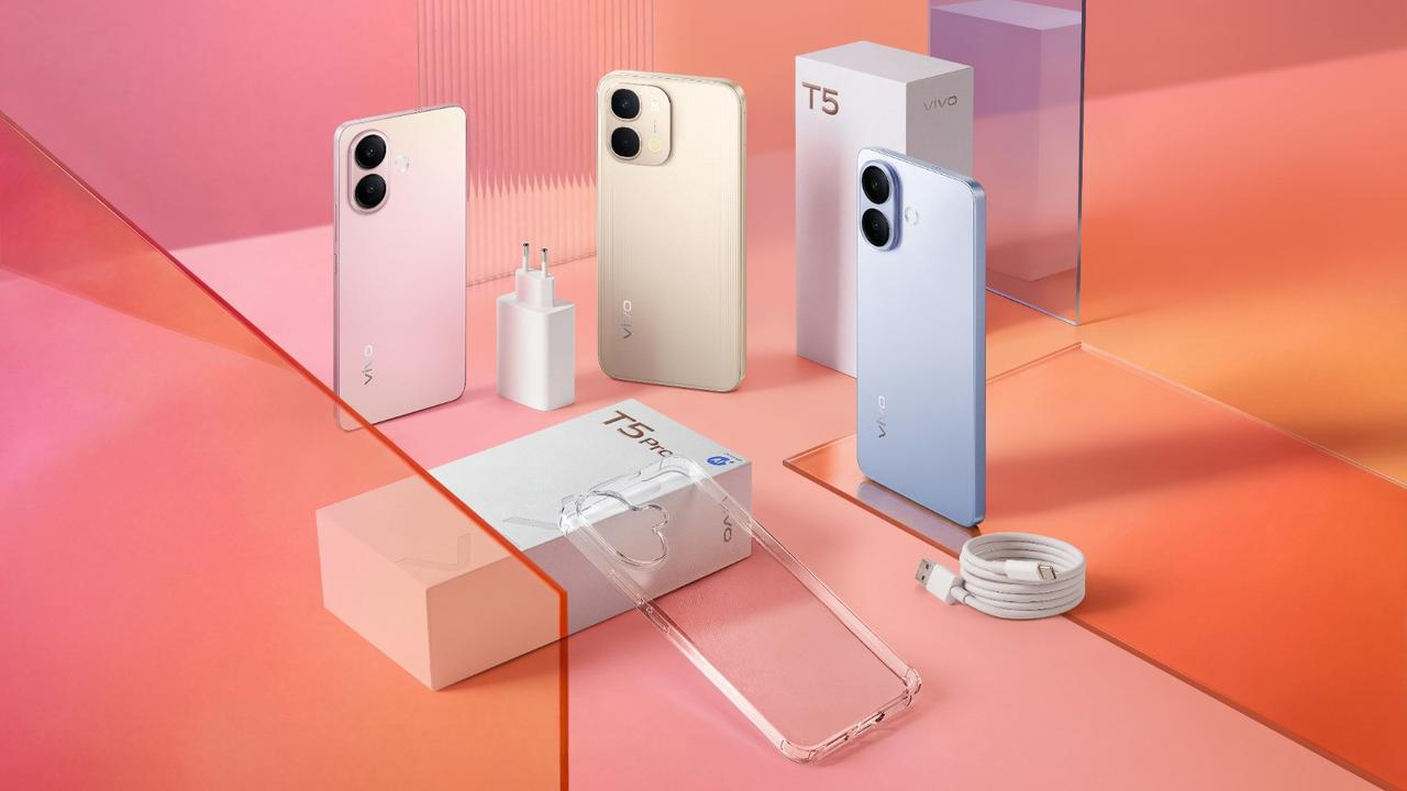 Vivo T5 dan T5 Pro 5G Meluncur, Smartphone All-Rounder dengan Baterai Jumbo