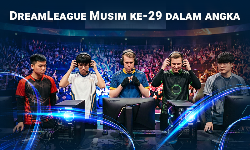 DreamLeague S29 dalam Angka: Fakta Menarik Turnamen Esports Dunia