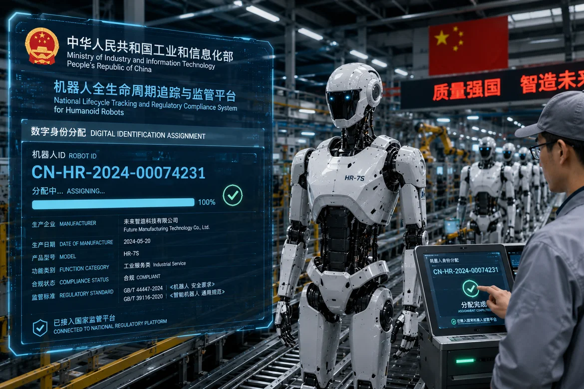 China Wajibkan “KTP” untuk Robot Humanoid, Ini Aturan Barunya