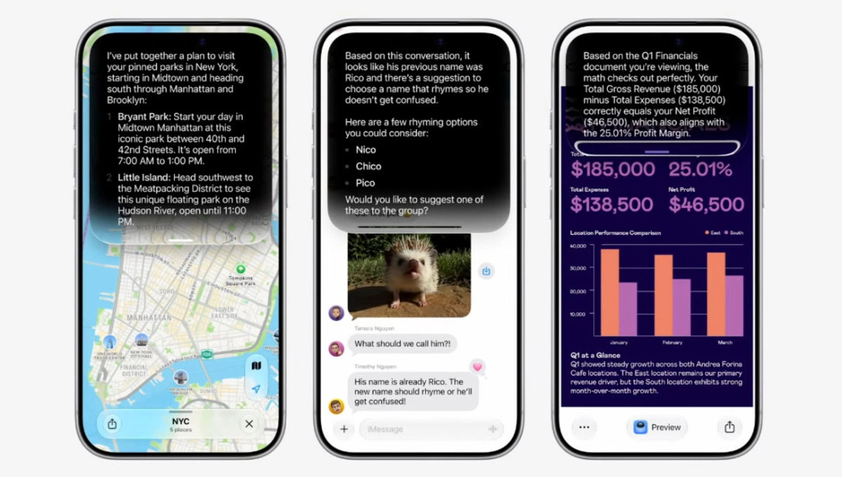 Apple Rombak Siri Jadi AI Canggih, Kini Bisa Baca Email dan Lihat Foto