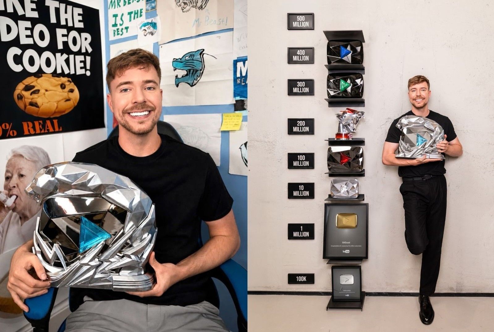MrBeast Cetak Sejarah, Jadi YouTuber Pertama di Dunia dengan 500 Juta Subscriber