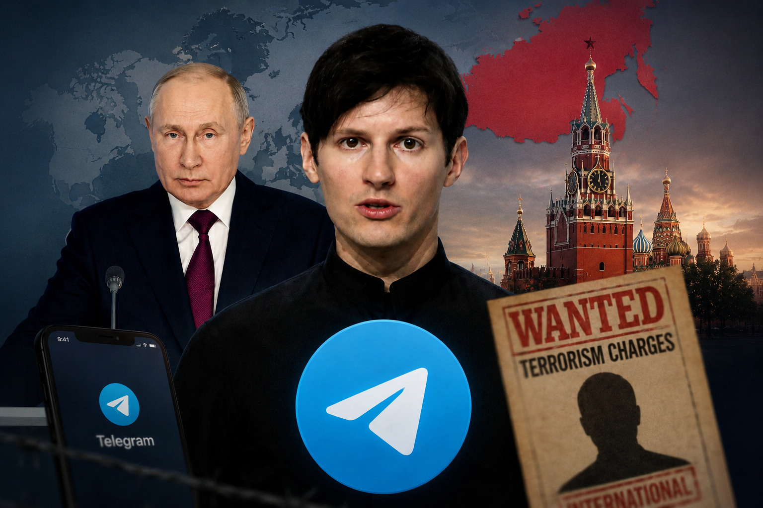 Rusia Buru CEO Telegram Pavel Durov, Masuk Daftar Buronan Internasional