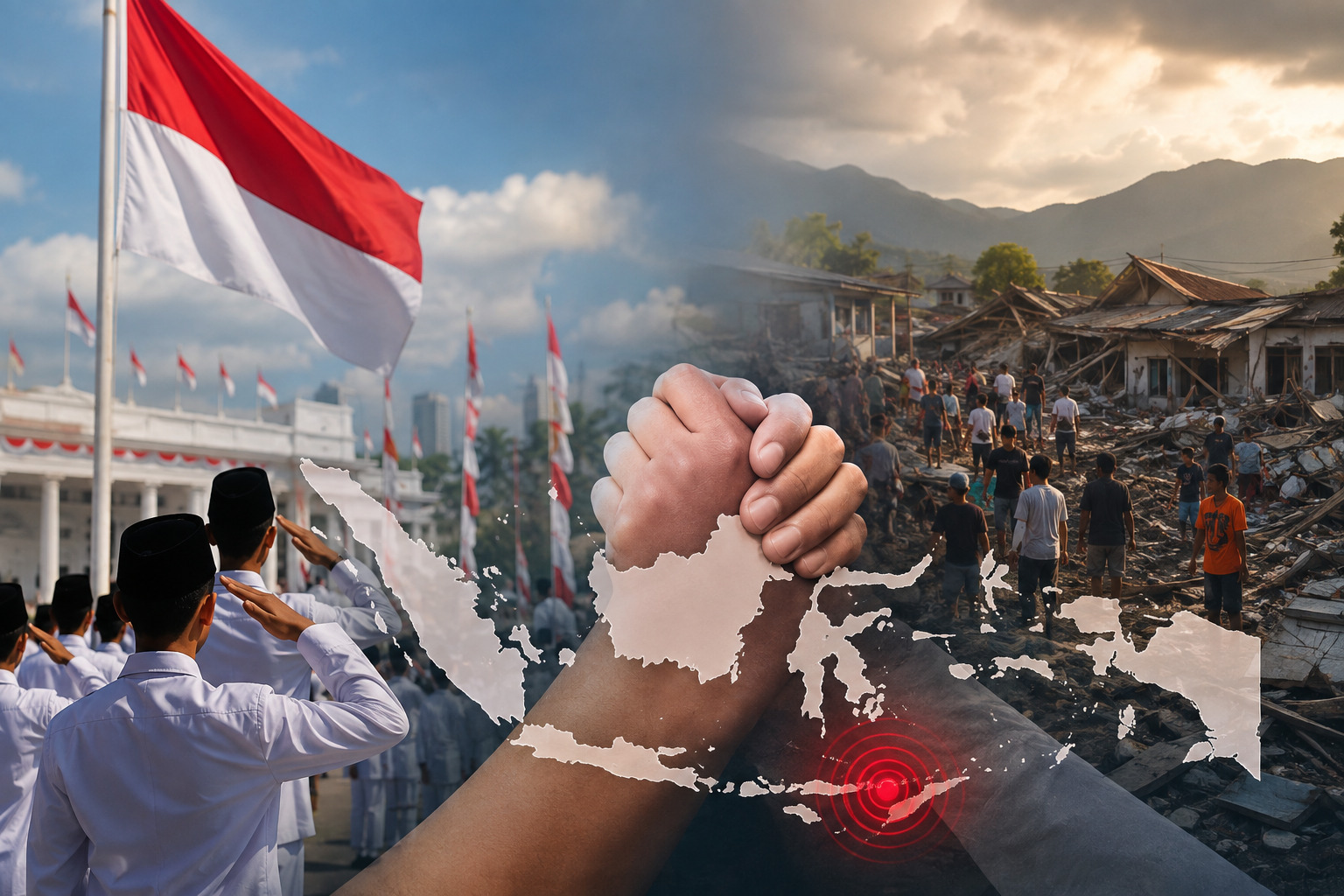 HUT RI ke-81 Ramai di X, Warganet Ingatkan Gempa NTT