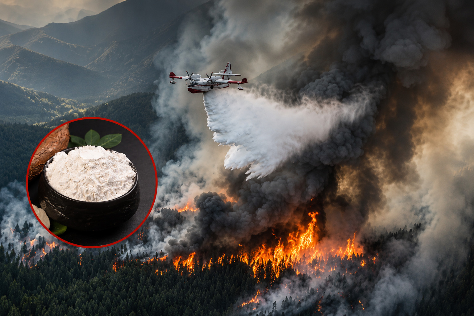Tepung Singkong Bisa Padamkan Karhutla? BRIN Mulai Uji Teknologi Ini