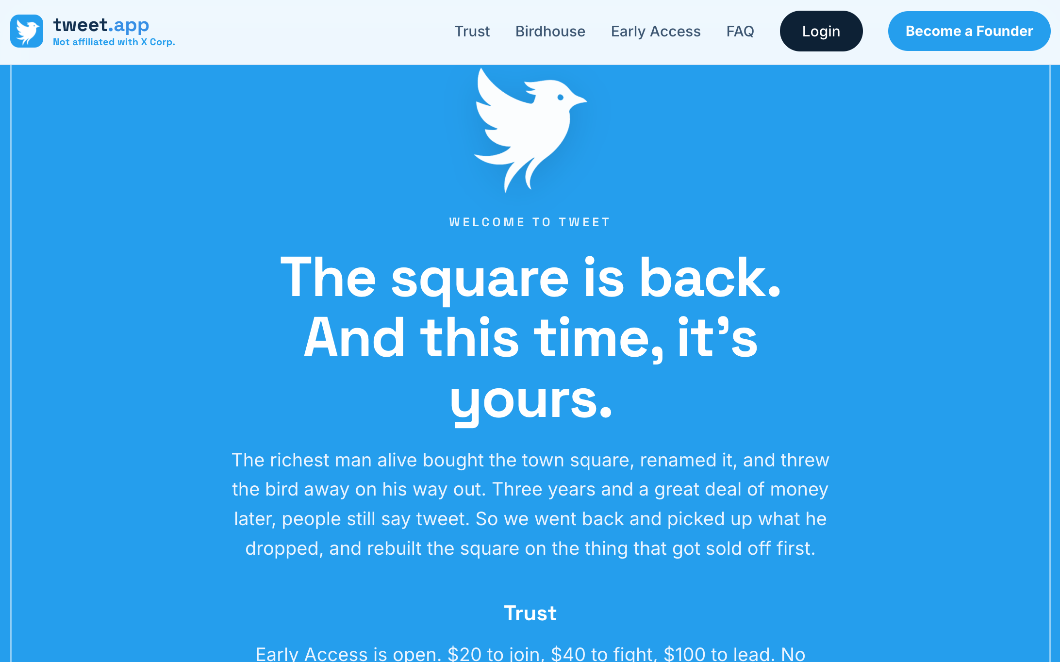 Twitter Baru Ganti Nama Jadi Tweet.app, Dijegal Putusan Pengadilan AS